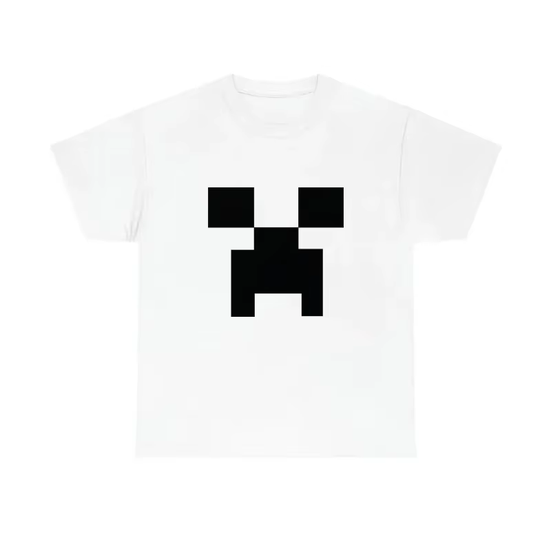 T-shirt à manches courtes col rond pour hommes et femmes, décontracté, à la mode, ample et confortab