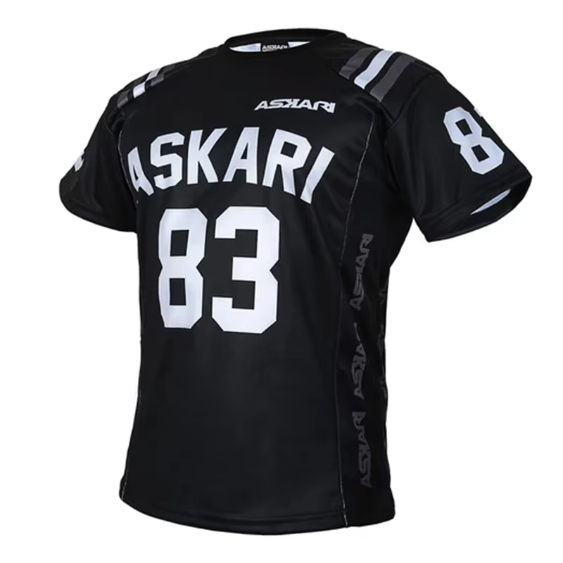 T-shirt de combat ASKARI, un vêtement respirant, durable et à séchage rapide, adapté aux hommes et a