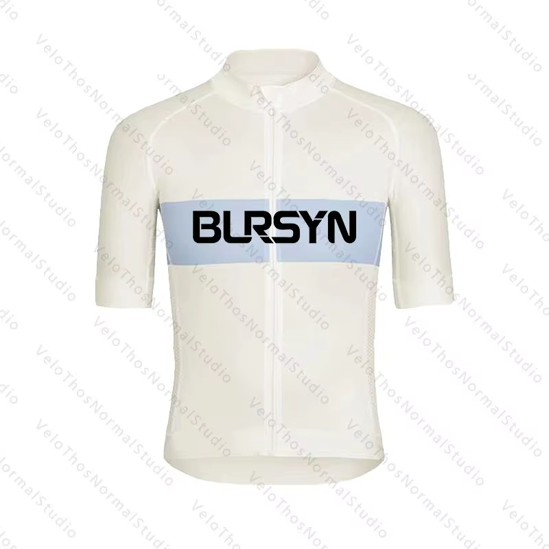 Ensemble de maillot de cyclisme à manches courtes et de short à bretelles, vêtements de course profe