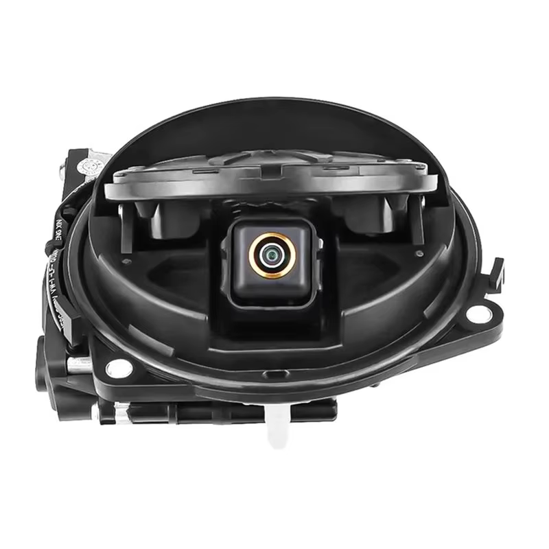 Caméra de recul avec logo rabattable pour voiture, VW Golf 6, 7/8, Polo CC, Beetle Magotan Gods, B7,