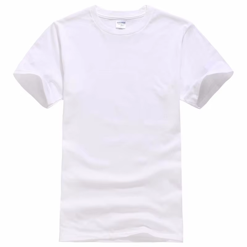 Été 100% coton T-Shirts hommes décontracté à manches courtes solide coton col rond doux T-Shirts bas
