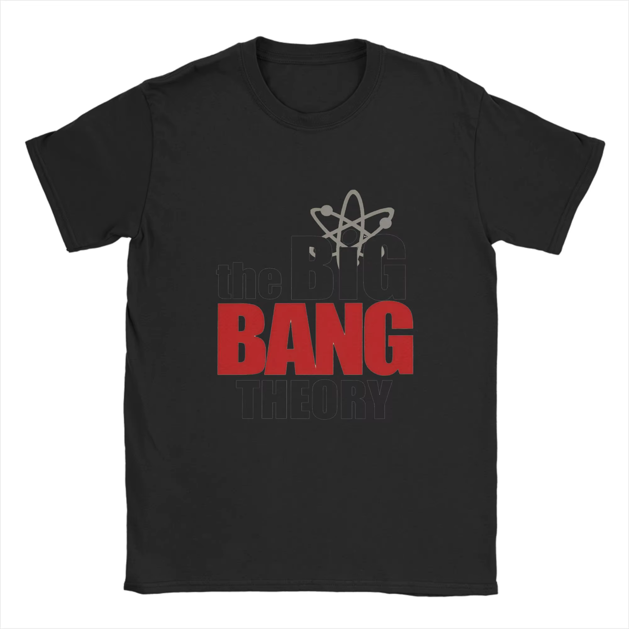 Humor la théorie du Big Bang T-Shirt hommes col rond coton t-shirts à manches courtes T-Shirt vêteme