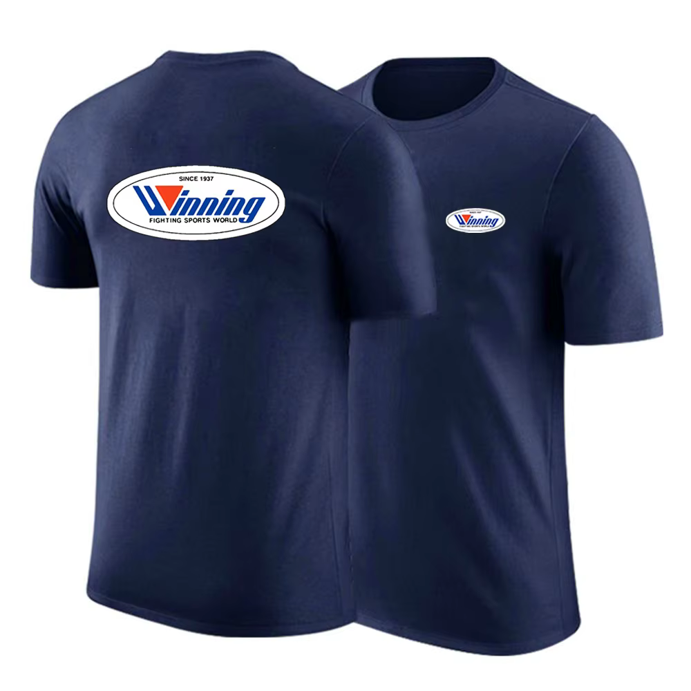 T-shirt de boxe manches courtes pour homme, vêtement de sport, résistant, décontracté et respirant, 