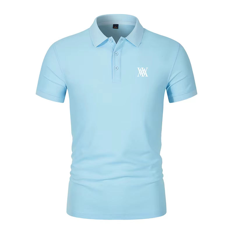 Polo homme à col rabattu anti-gonflement, mode décontractée et professionnelle, polo slim fit, nouve