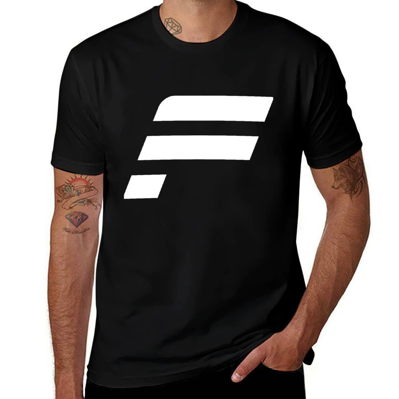 Fanatseats-T-shirt blanc en coton pour homme, blanc, animé, MT