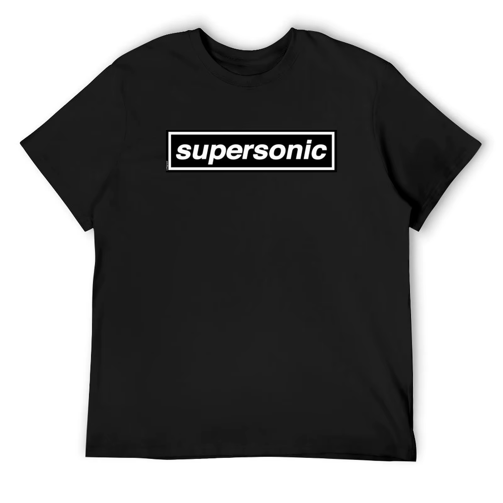 OASIS - SUPERSONIC (L'original et le meilleur) [bleu ciel] Tribute du groupe - T-shirt fabriqué aux 