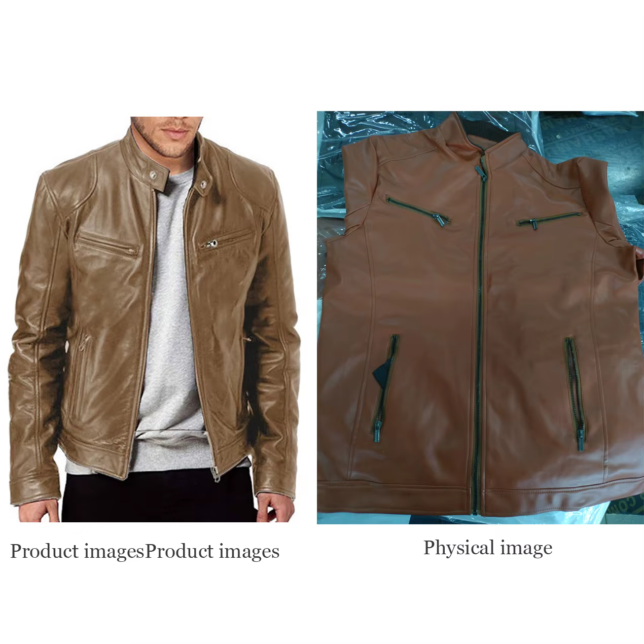 2024 vestes de moto en cuir homme décontracté mode moto manteau coupe ajustée revers vestes en polyu