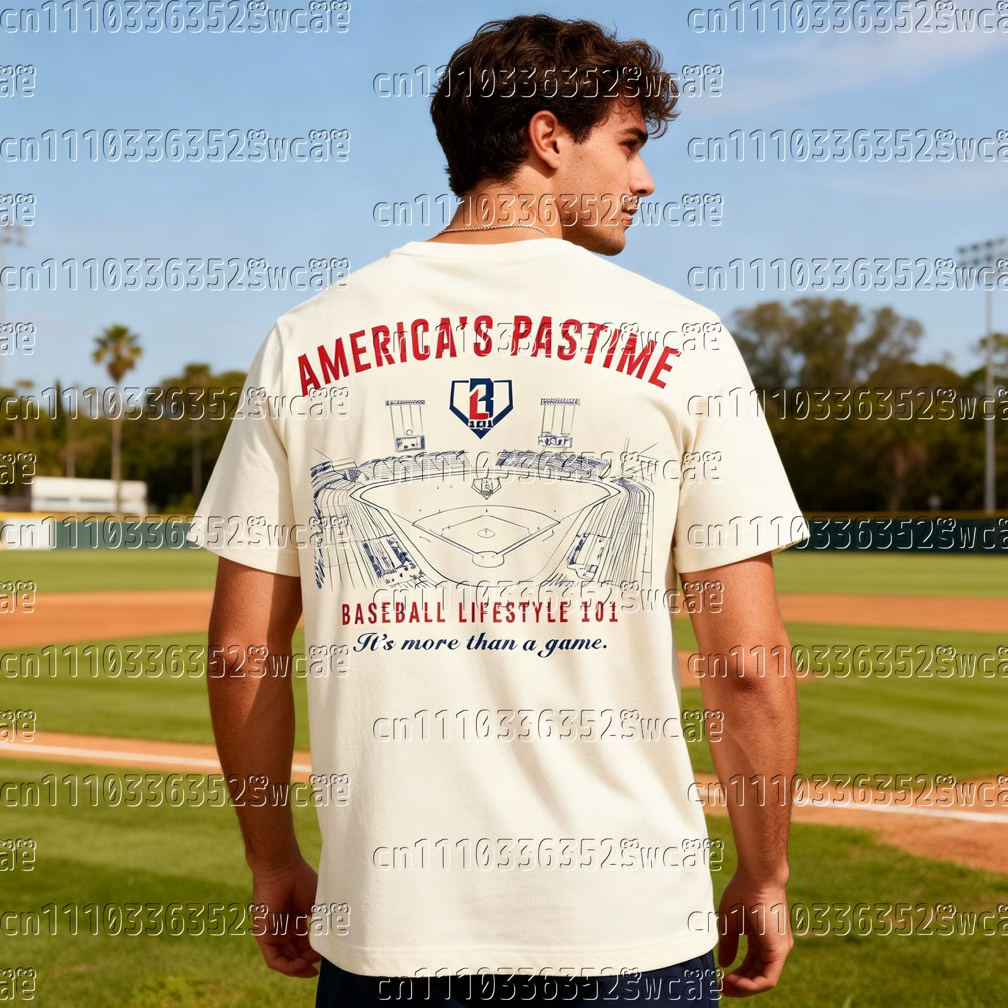 Vie de baseball estivale 2026 # 101 #   T-shirt de sport décontracté respirant pour adultes et jeune