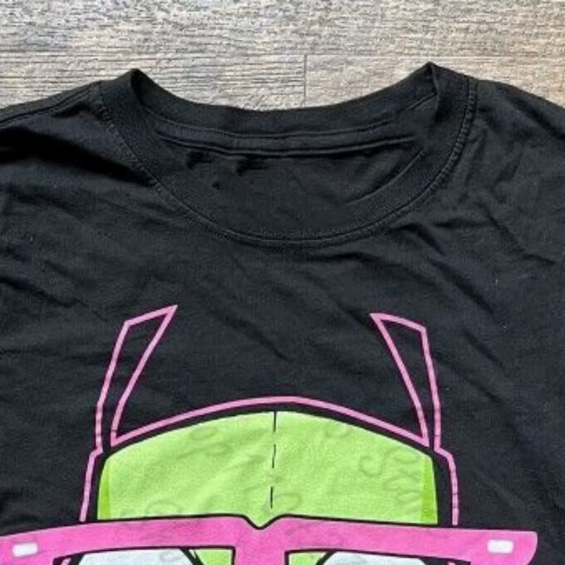 T-shirt imprimé gothique Harajuku Punk, style Y2k, manches courtes, coupe ajustée, crop top pour fem