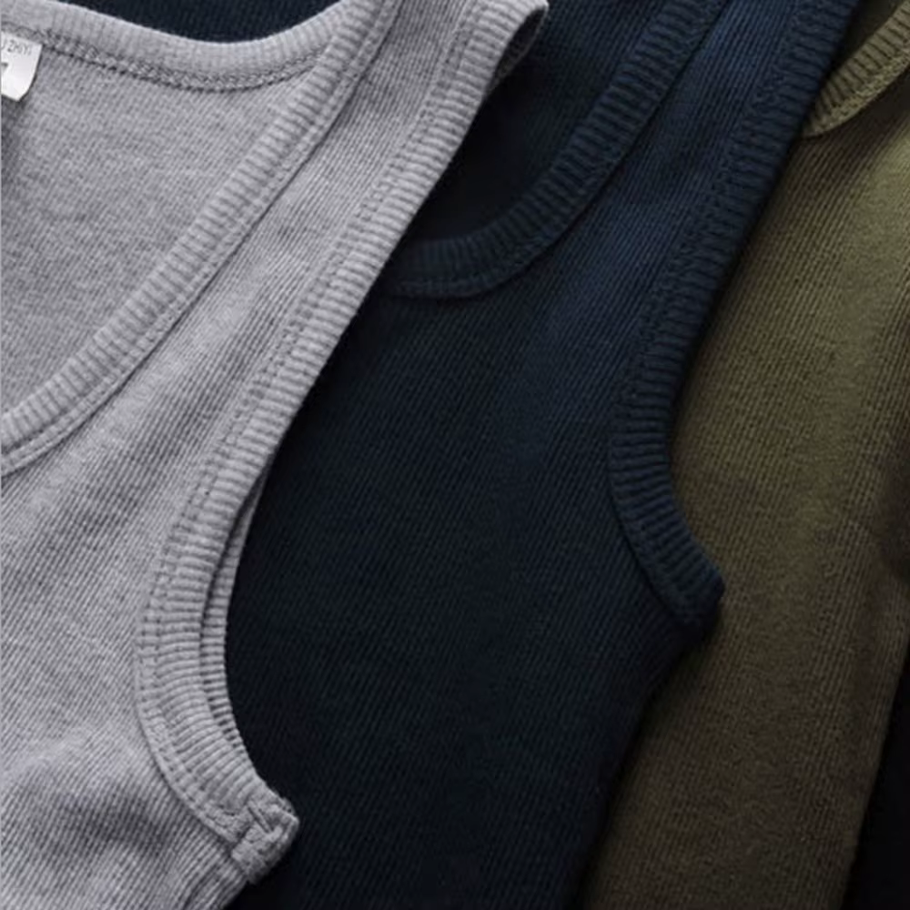Été grande taille hommes femmes vêtements noir blanc gris débardeurs Singlets 100% coton Fitness hom
