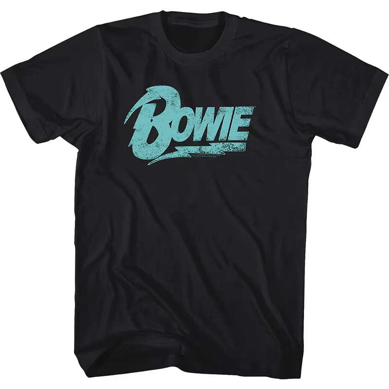 T-shirt pour homme David Bowie, un t-shirt décontracté vintage et une marque de luxe pour hommes et 