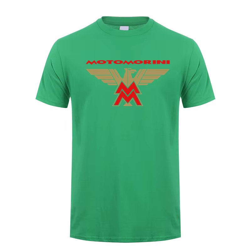 Moto Morini t-shirt été hommes coton à manches courtes T-shirts Moto motard classique rétro course L