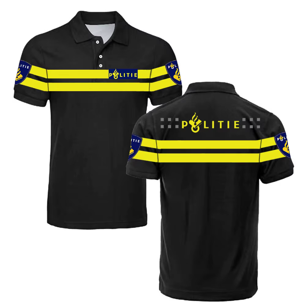Polo néerlandais pour hommes, uniformes, vêtements de travail d'extérieur respirants classiques, per