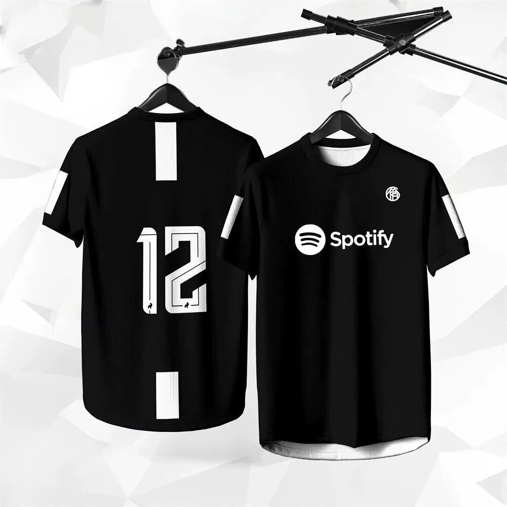 Le nouveau T-shirt pour hommes d'été 2025, T-shirt de sport personnalisé, maillot pour hommes, maill