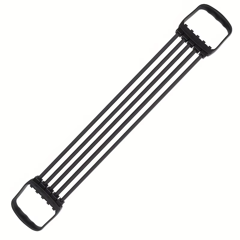 Extenseur de poitrine pour l'entraînement musculaire, exercice de poitrine avec 5 tubes en latex amo