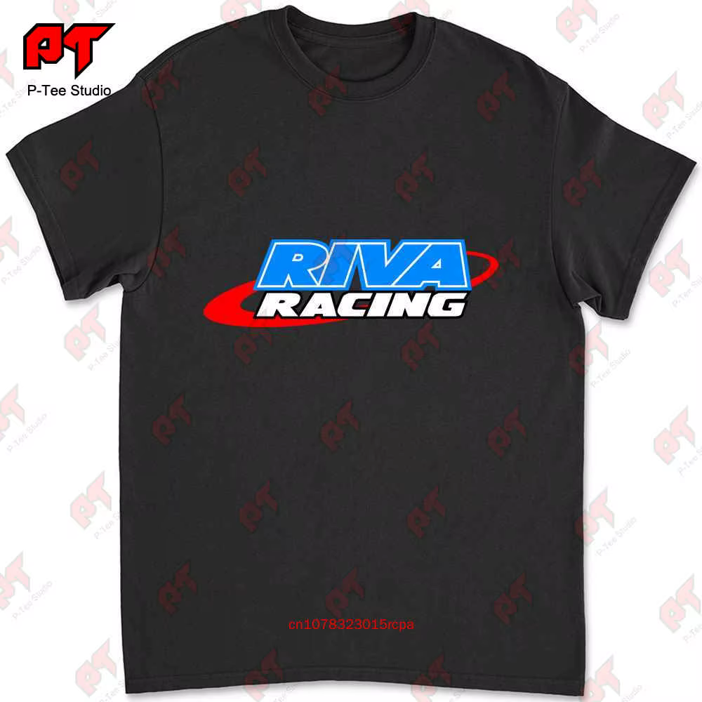 QMQU-T-shirt Riva Racing avec logo pour homme, taille américaine S, 2XL, nouveau