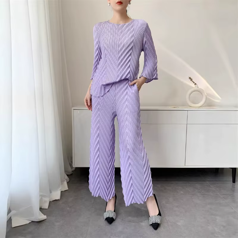 Nouvelle collection Printemps 2026 : Ensemble 2 pièces pour femme, fait main, comprenant un haut T-s