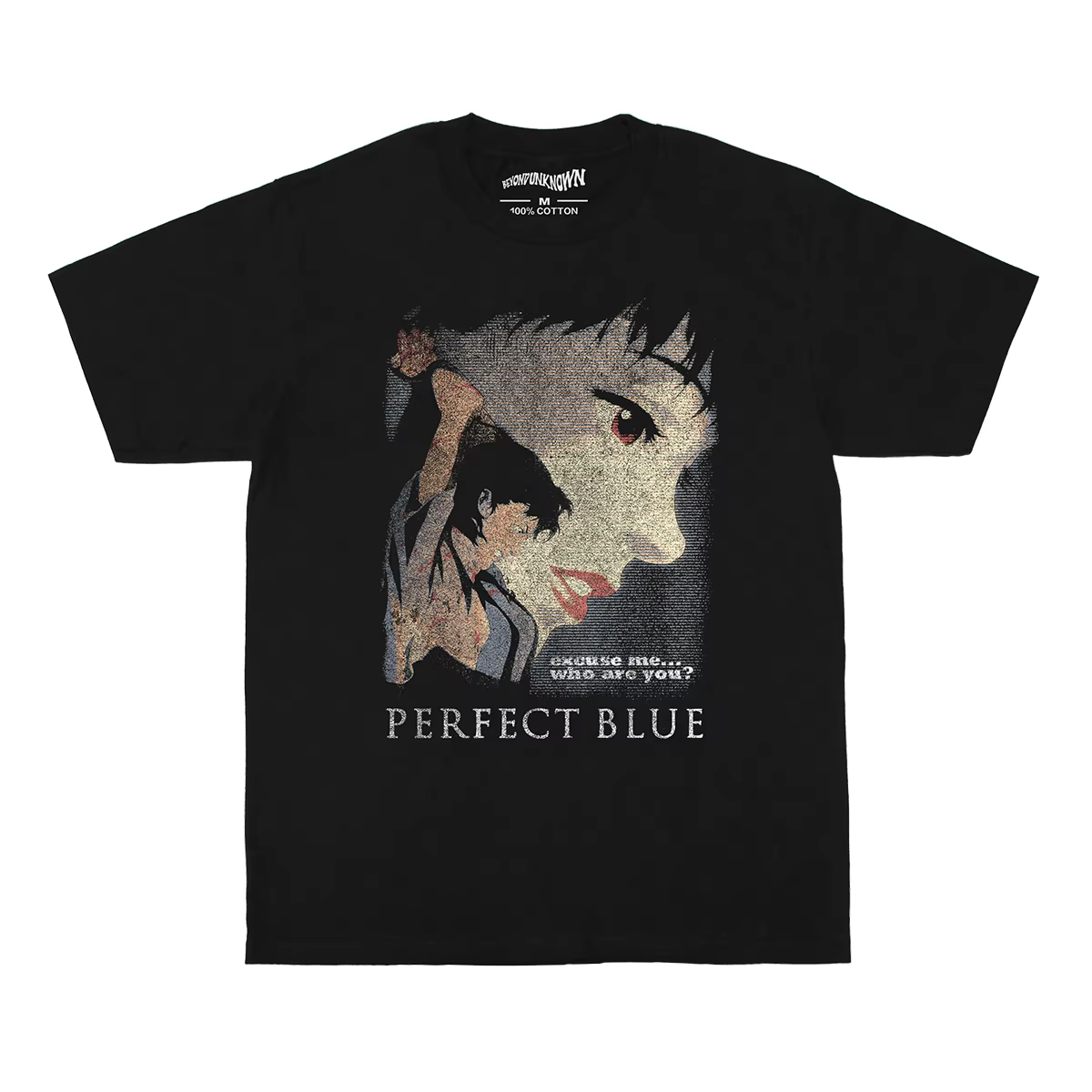 T-Shirt bleu parfait Anime japonais Satoshi Kon paprika millénaire actrice Tokyo parrainers hommes f