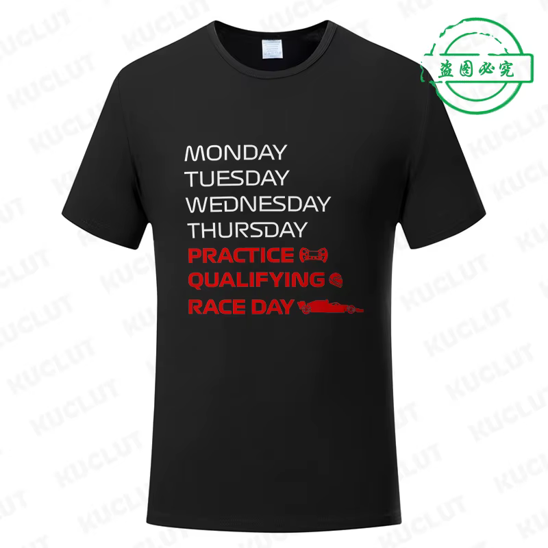 Race Day Design T-shirt Race Week T-shirt drôle pour hommes femmes vêtements pratique, qualification