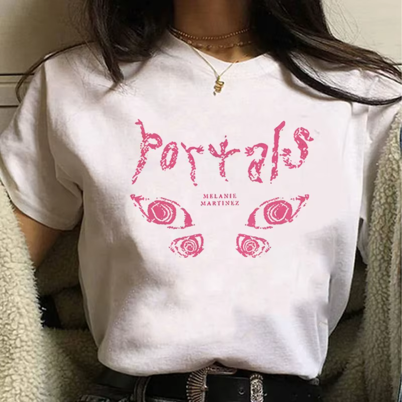 T-shirt Melanie Martinez haut femmes bande dessinée t-shirt femme Streetwear Manga vêtements