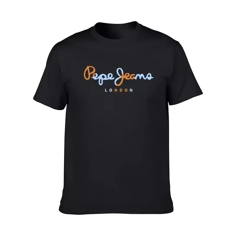 T-shirt à manches courtes avec logo Pepe Jeans London pour femmes, hommes et enfants, vêtements de m