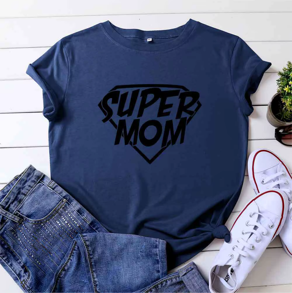 T-shirt manches courtes col rond femme, super spinal imprimé, t-shirt dames, vêtements Y