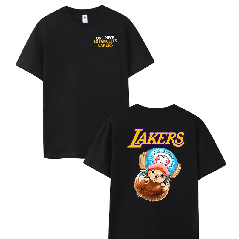 T-shirt en coton pour hommes, femmes, adultes, enfants, garçons, filles, parents et enfants, motif L