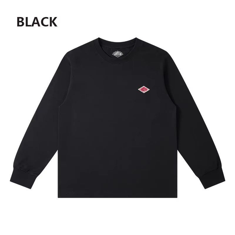 2025 exporté vers le japon automne hommes/femmes unisexe à manches longues T-shirt broderie marque c
