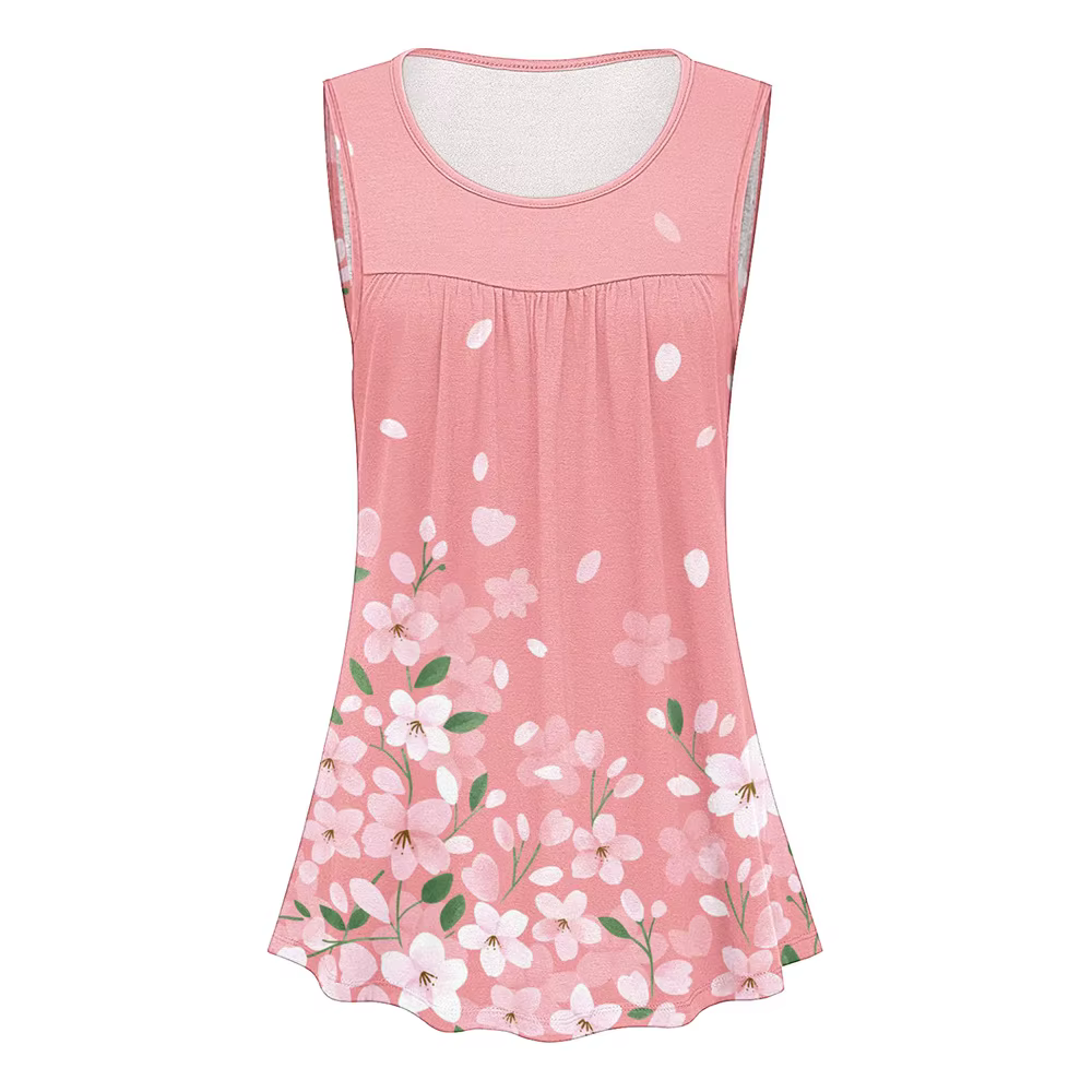 T-shirt imprimé floral grande taille pour femme, haut sexy, précieux, décontracté, plissé, été, 2022
