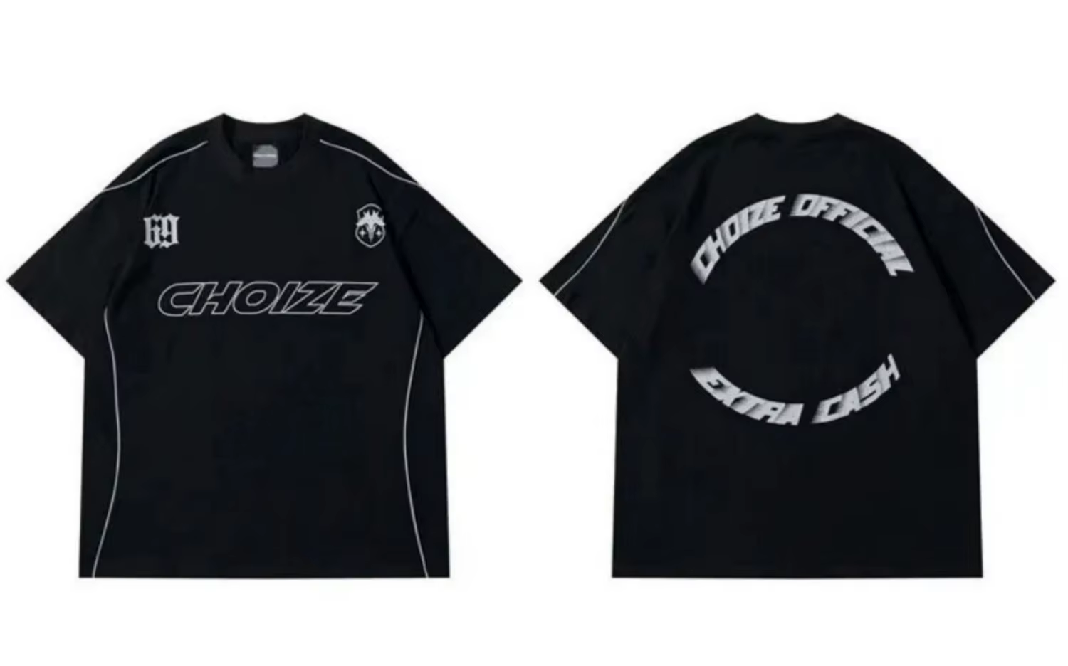T-shirt col rond pour hommes, respirant et confortable, avec lettres imprimées, haut de photographie