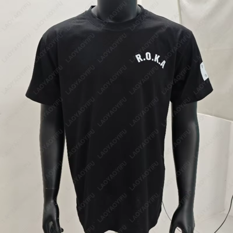 Corée armée classique Tech hommes femmes t-shirt ROKA militaire formation physique hauts mode été St