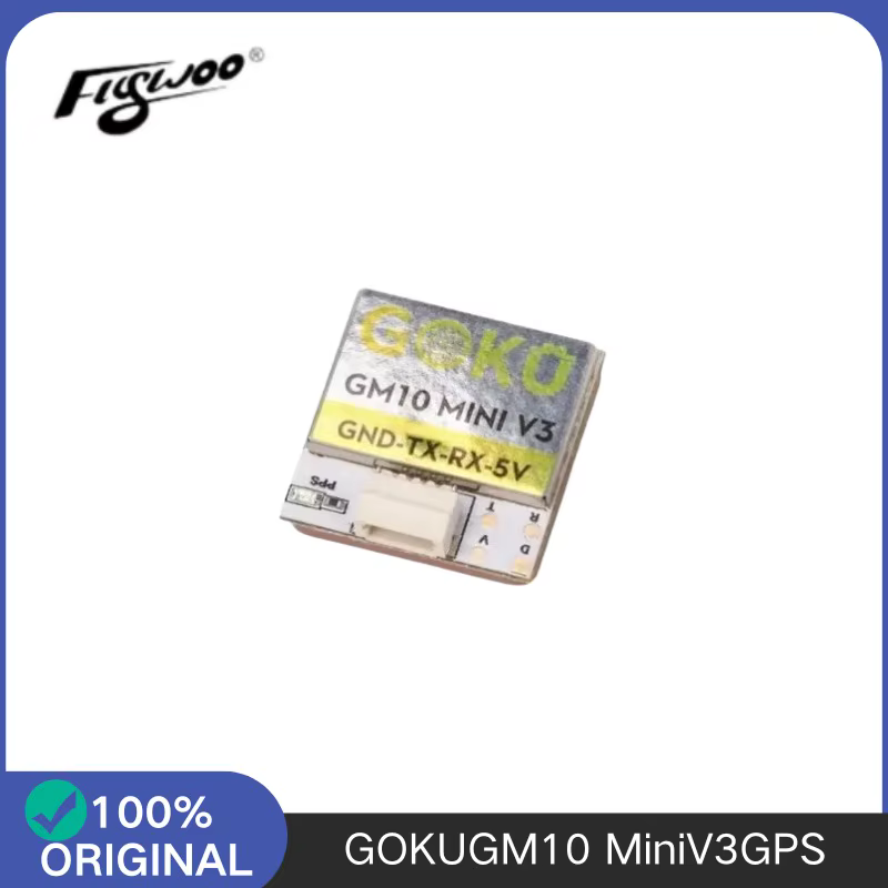 Flywoo GOKU GM10 Mini V3 contrôleur de vol avec GPS et Mag, pour pièces de course de Drone 1-2S FPV 