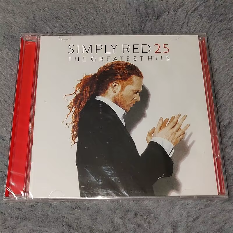 Simply Red Mick Hucknall Music CD, The Greatest Hits Album Music Record, Cosplay Walkman, Car Party 