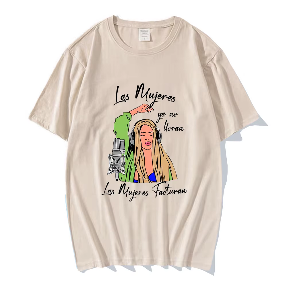 T-shirt manches courtes femme, streetwear, estival et décontracté, confortable, en coton, avec impre