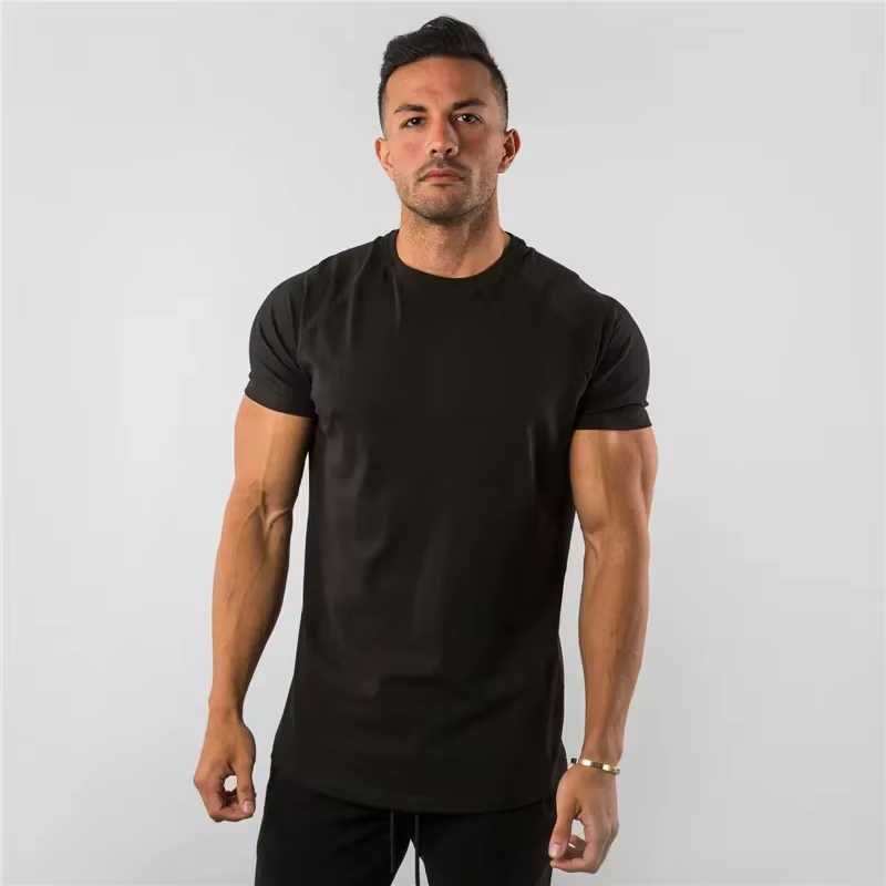 MRMT 2026 Nouveau T-shirt Homme Couleur Unie Lisse Haut de Gamme Fitness T-shirt Homme Manches Court
