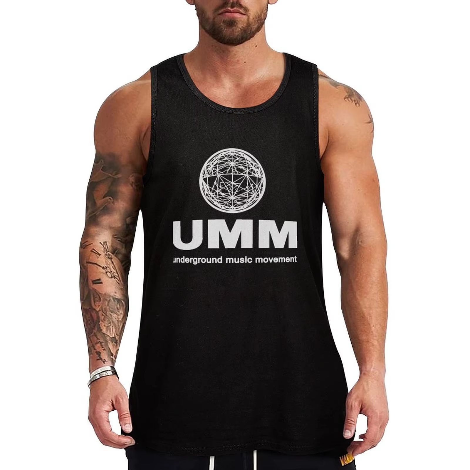 UMM - Débardeur Underground Music Movement, débardeur pour tous les jours, chemise légère et confort