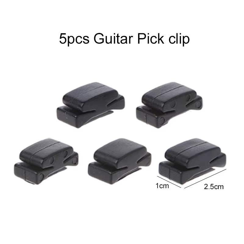 Clips pour médiators de guitare avec médiators – Supports de fixation rapide pour la tête de guitare