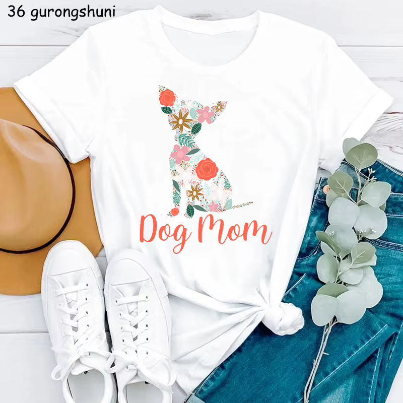 T-Shirt drôle pour femmes, aquarelle, Chihuahua, chien, imprimé Animal, Harajuku, été, élégant, offr