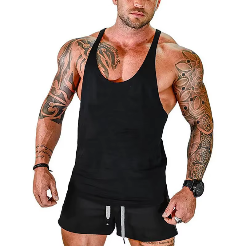 Vêtements de musculation et de fitness pour hommes, Stringer Gym, Sportedly Clothes, Précieux Top Gl