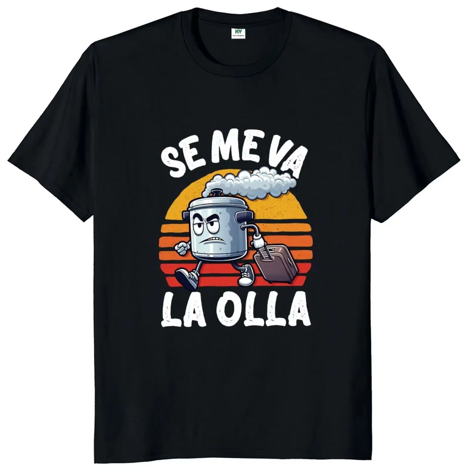Se Me Va La Pinza T-shirt drôle blagues espagnoles Y2k Vintage T-shirt pour hommes femmes doux unise