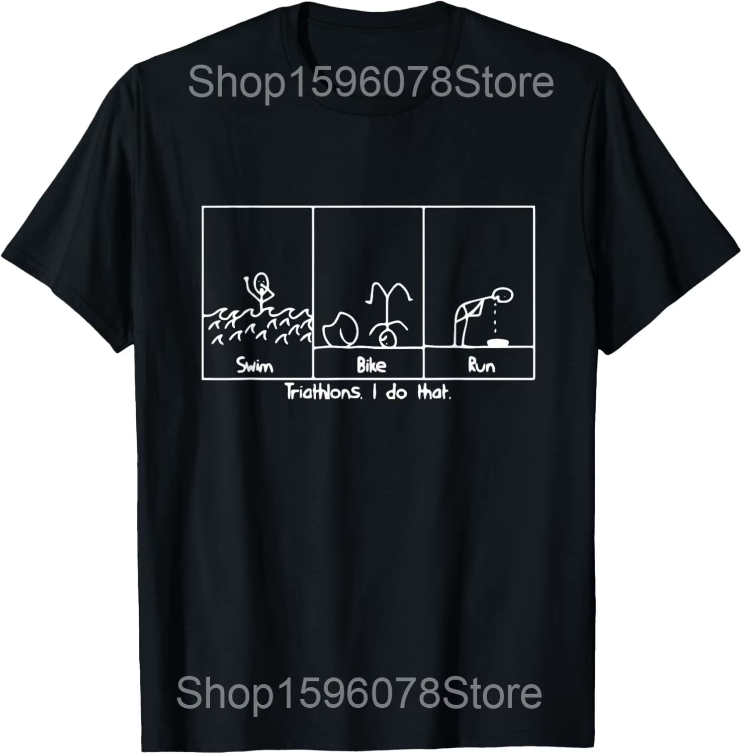 Triathlon natation vélo course T-shirt à manches courtes hauts hommes mode nouveau décontracté impri