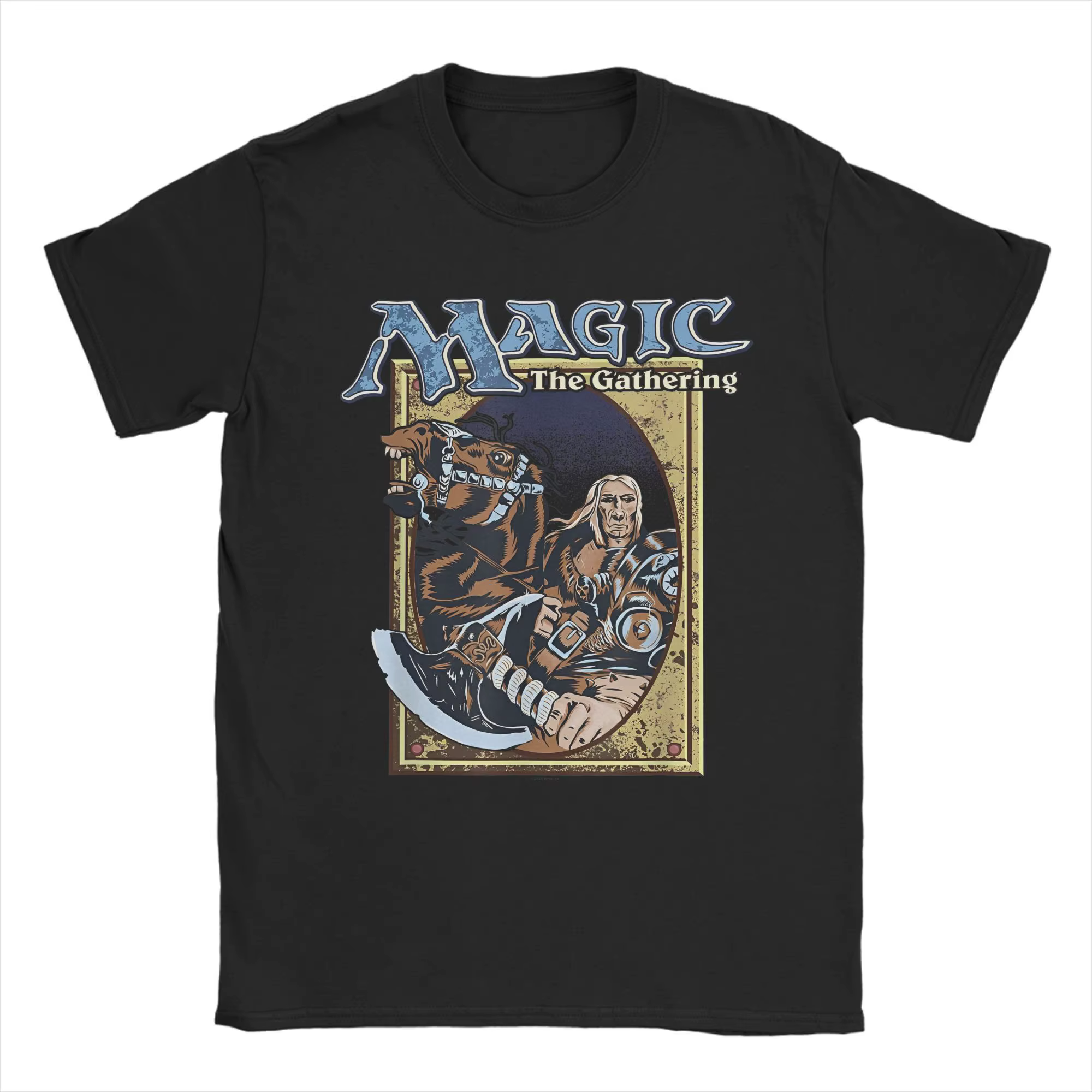 Hommes T-Shirt jeux de magie rassemblement MTG nouveauté 100% coton t-shirts à manches courtes cinqu