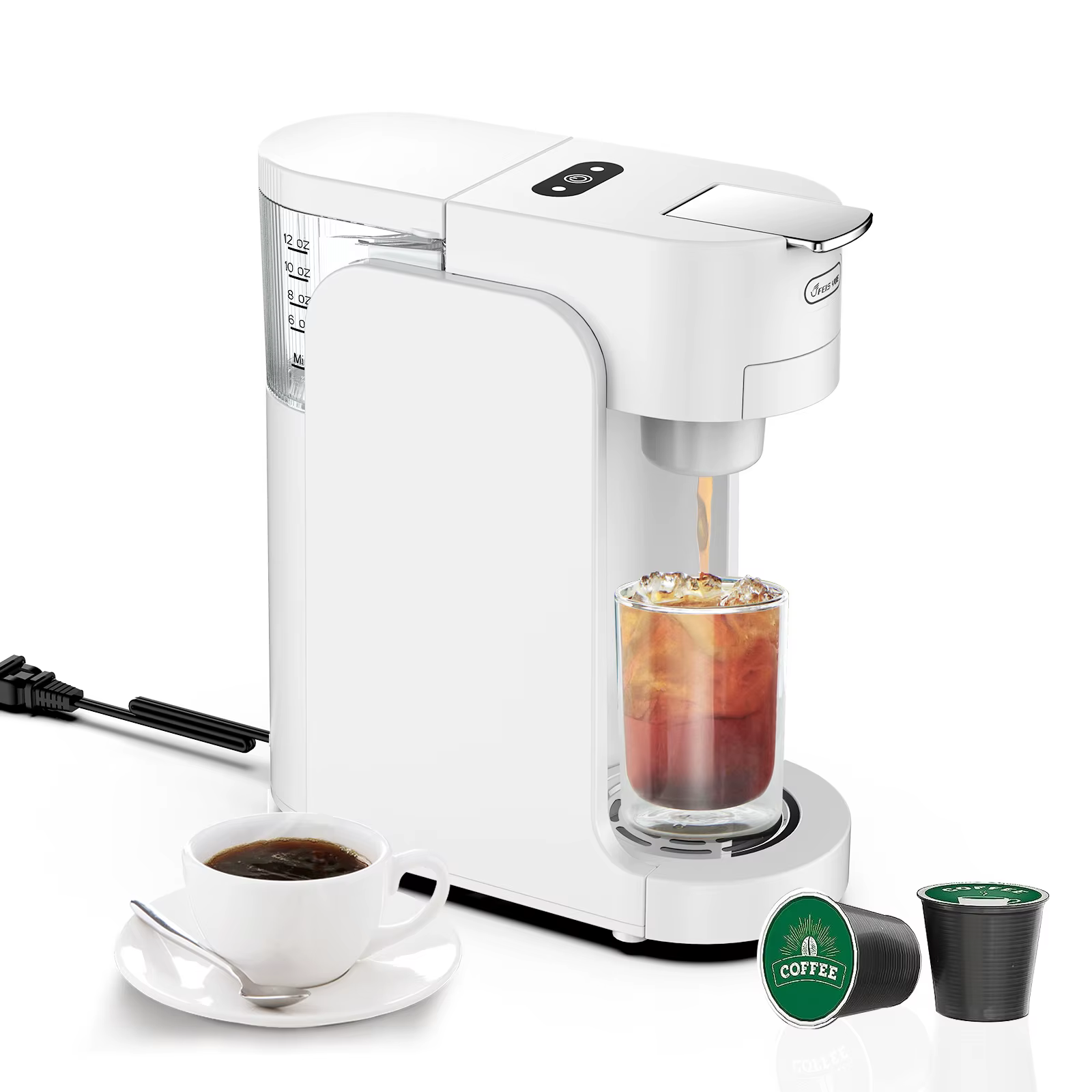 Machine à café à capsules commerciale, mini machine à expresso portable, mini cafetière de bureau, m