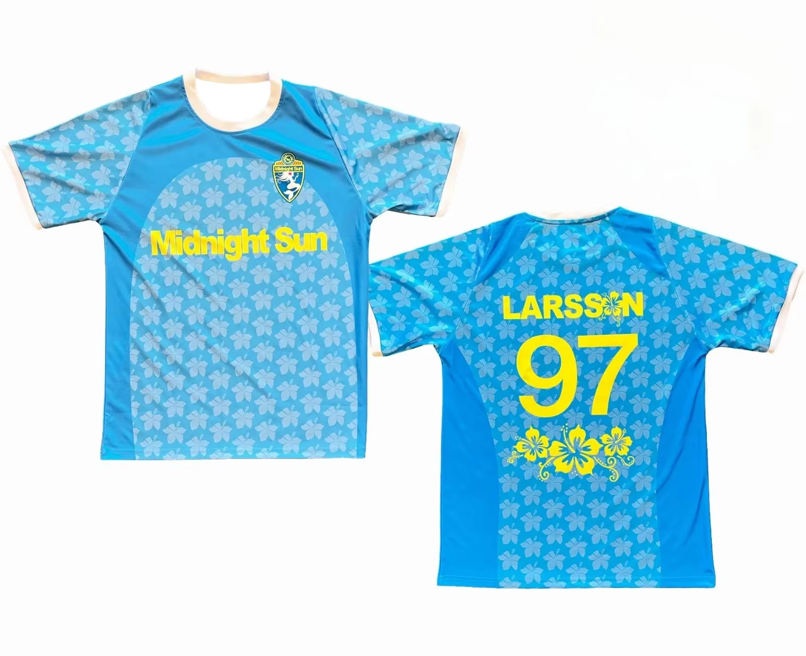 T-shirt de la tournée Midnight Sun de Zara Larsson 2026, imprimé 3D, style football, respirant, manc