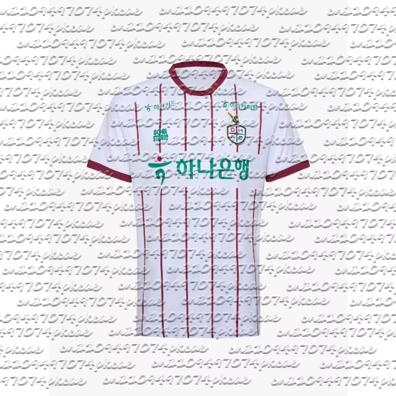 Nouveau Maillot de Foot Daejeon Hana 2026 – Tenue Extérieure Homme Adulte – T-shirt de Football Resp