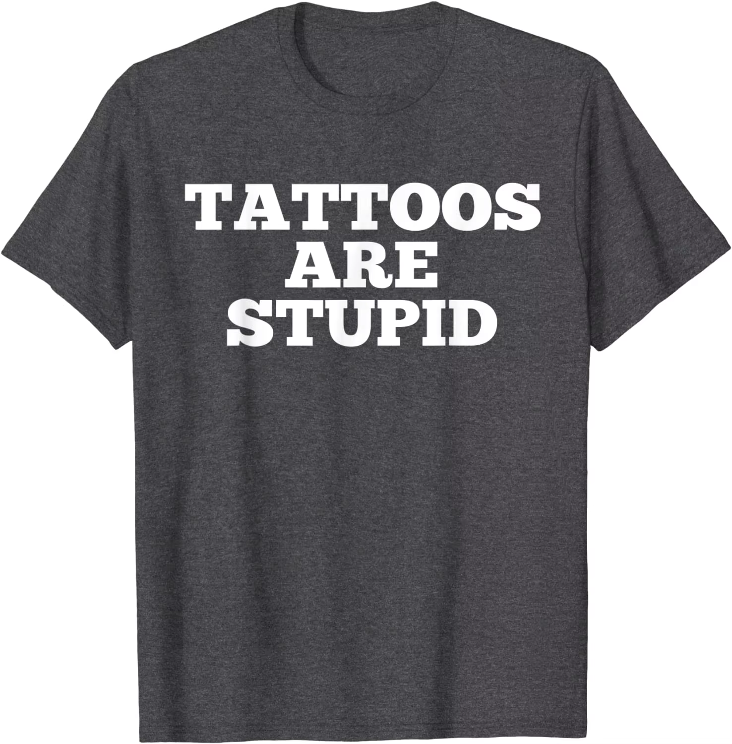 T-Shirt pour homme, en coton, personnalisé, avec tatouages, dessin humoristique