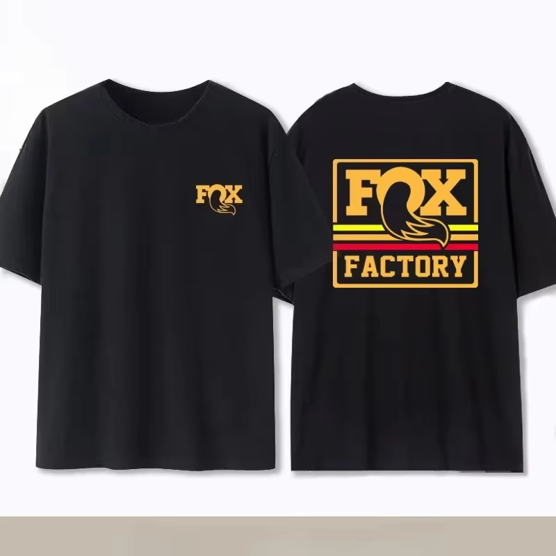 T-shirt commémoratif Summer Fox Racing Cross - Country Mountain Bike, haute qualité, mode homme femm