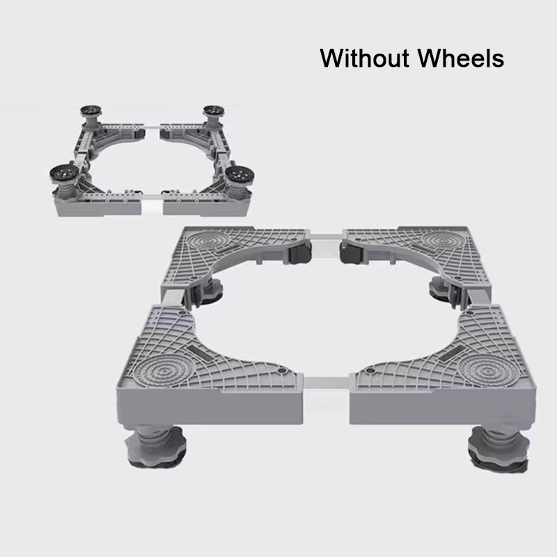 Support réglable pour machine à laver, base surélevée pour réfrigérateur, rouleau mobile, roue de su