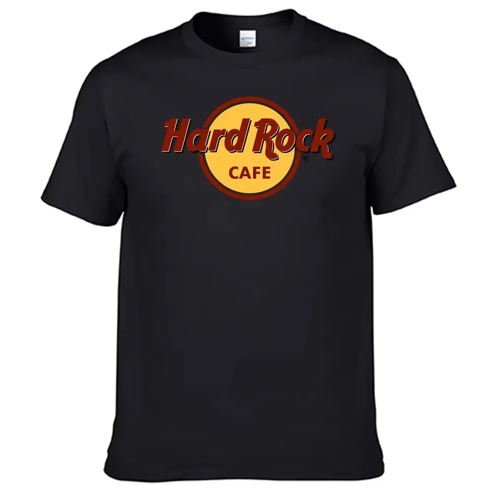 Hard Rock café t-shirt 100% coton hommes chemise hauts