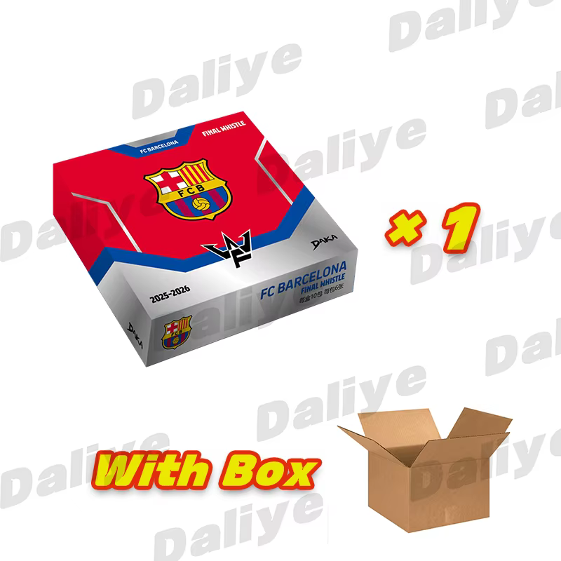 100% Original Daka 2025 2026 Daka FC Barcelona Final Whistle Series Neymar Pau Gasol Player Club Sig